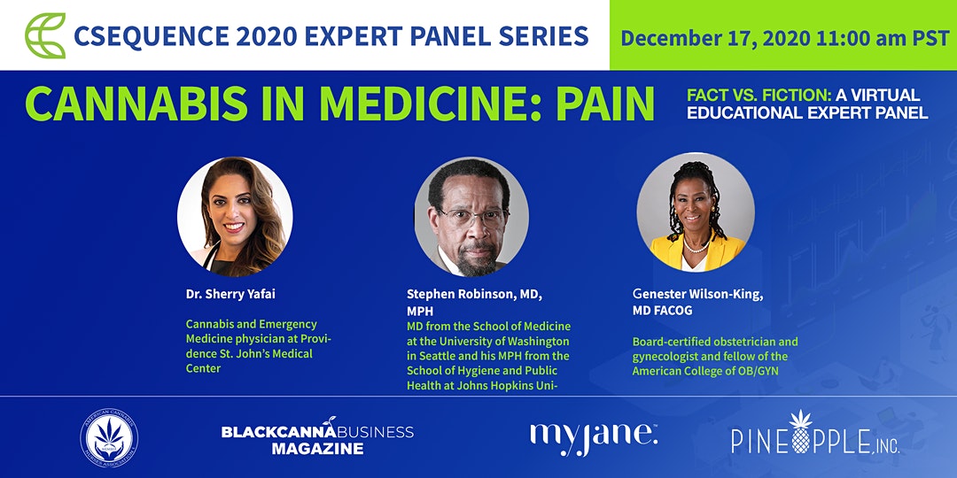 Csequence Expert Panel Series: Pain - Society of Cannabis Clinicians